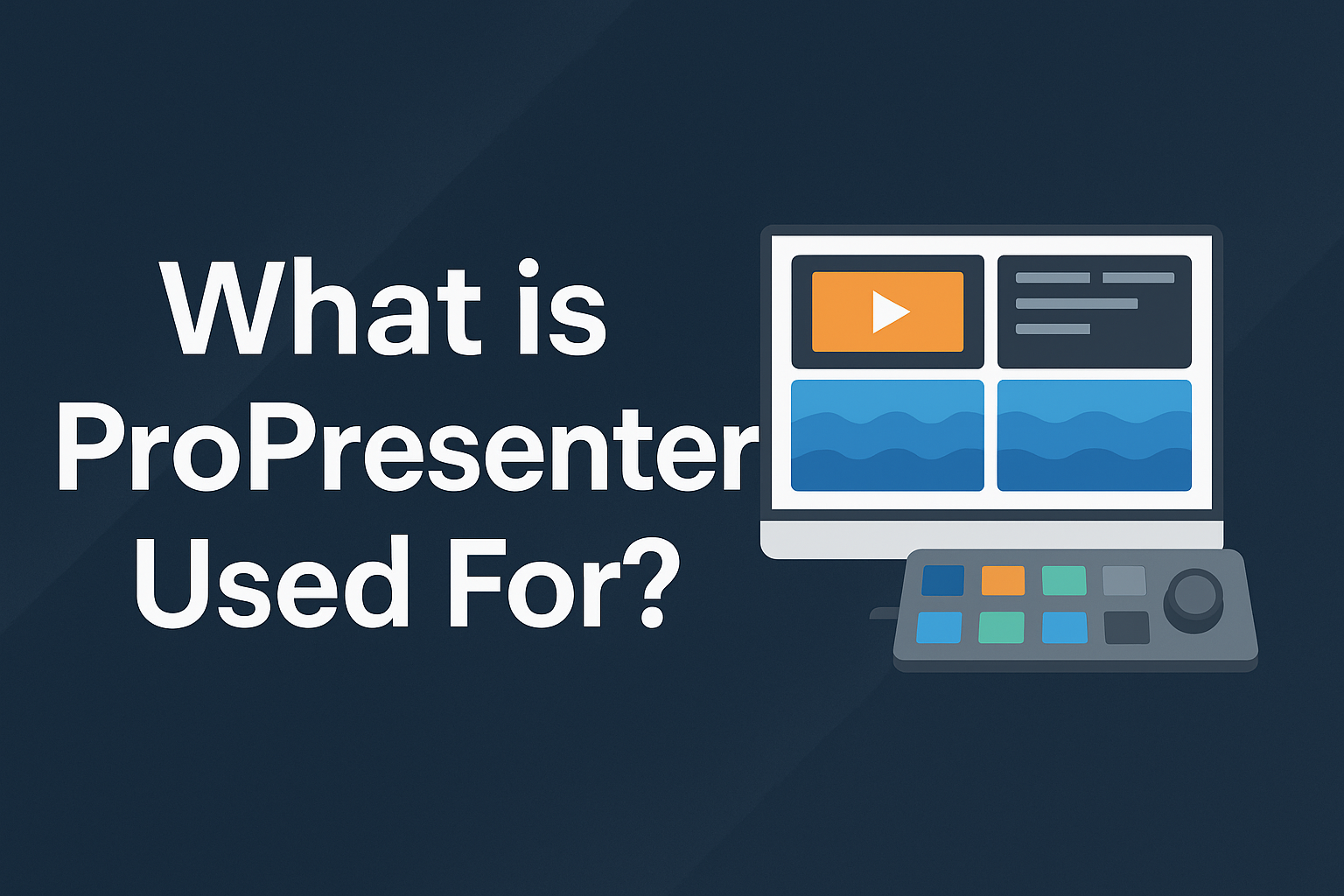 What is ProPresenter Used For?