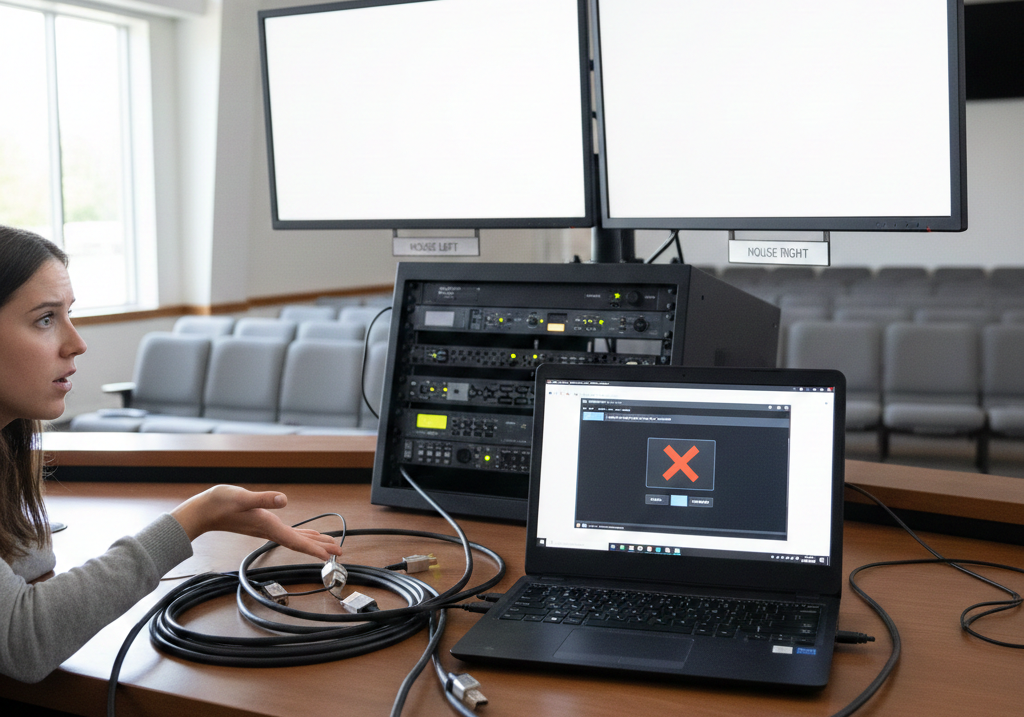 Why does ProPresenter fail to output to SDI or HDMI?