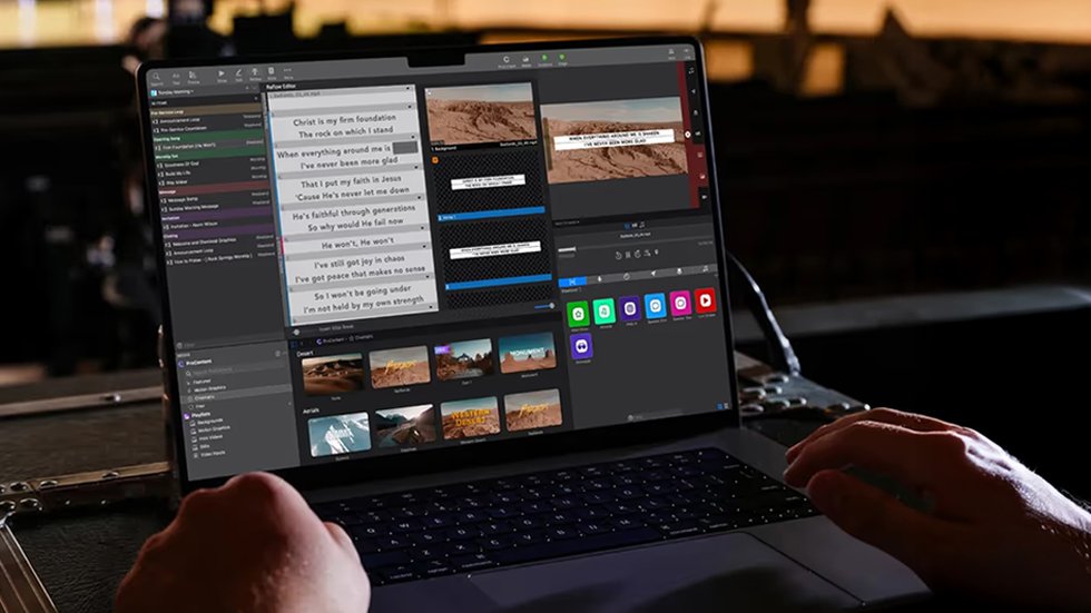 Media library with organized video and image files